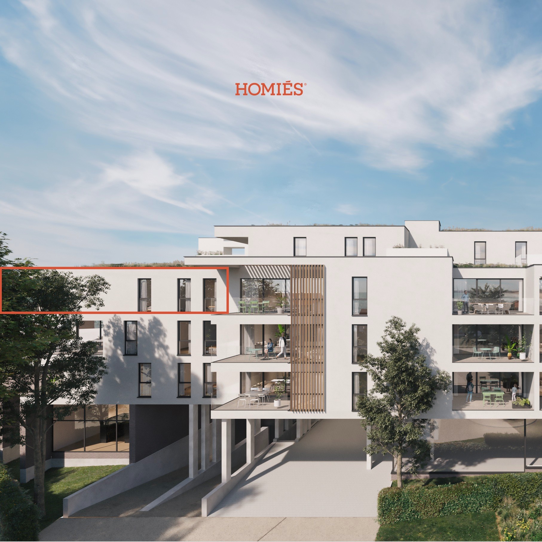 Ruim nieuwbouwappartement met 3 slaapkamers en mooi terras
