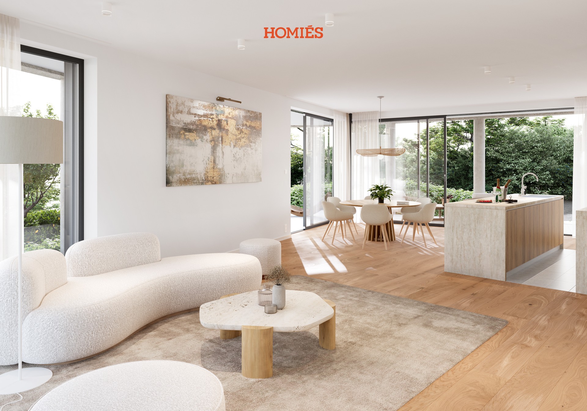 Ruim 3-slaapkamerappartement met terras van 35 m²