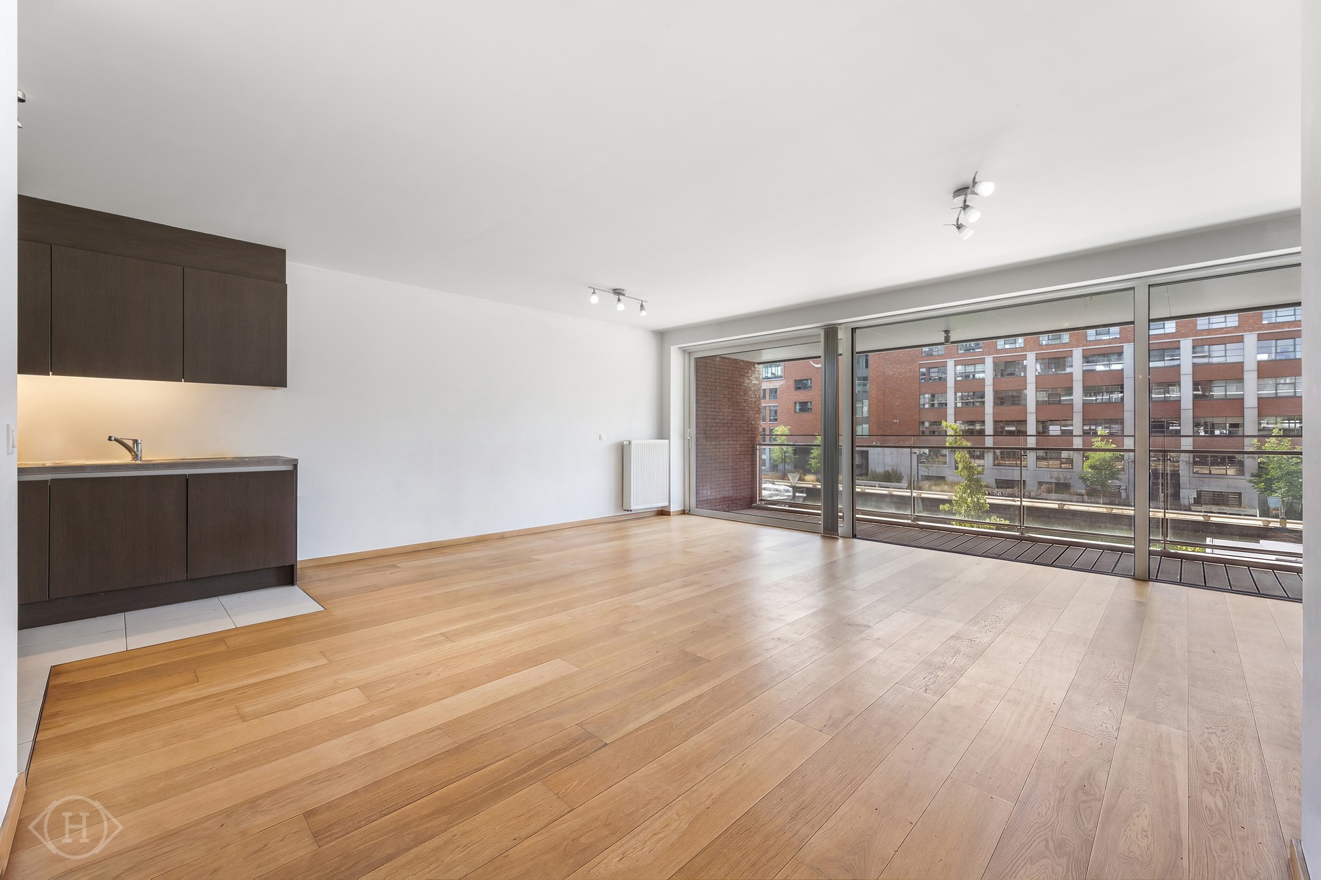 Lichtrijk 1-slaapkamerappartement aan de Vaartkom