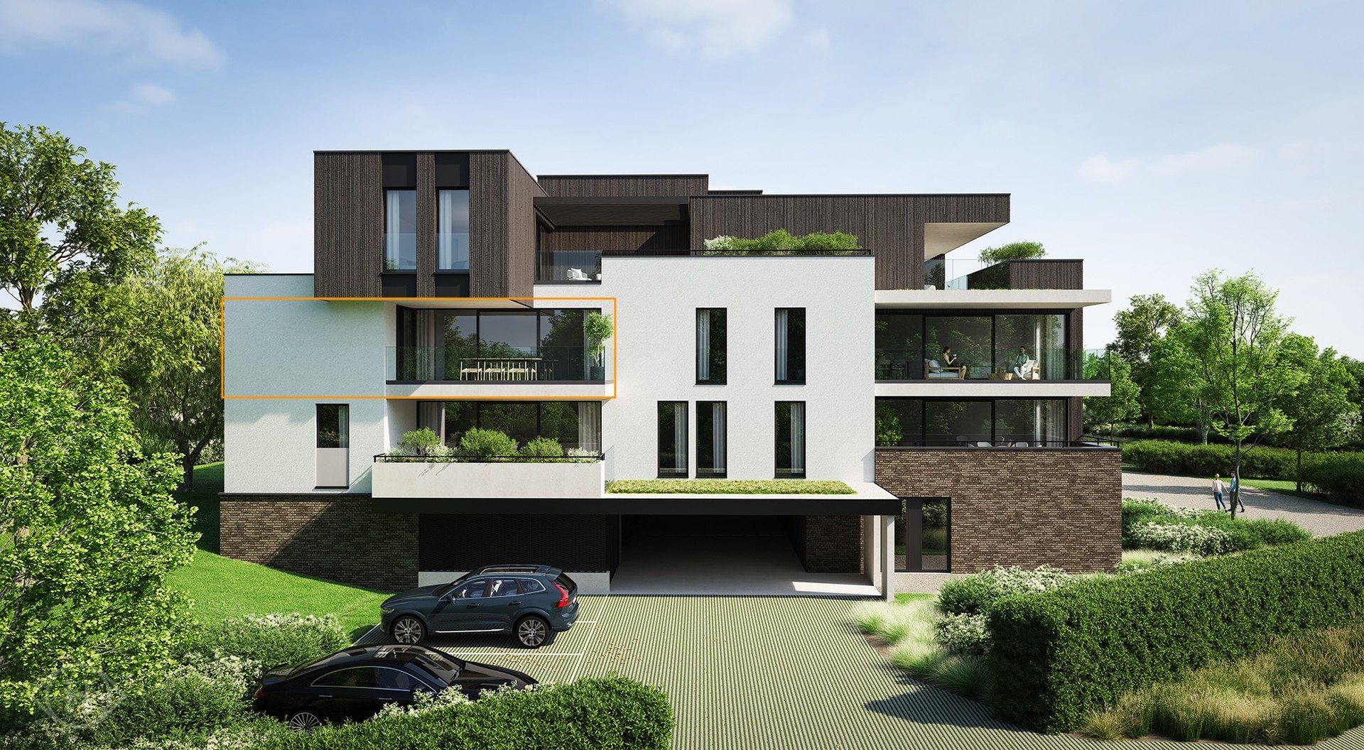 Ruim appartement 2 slpk met prachtig terras