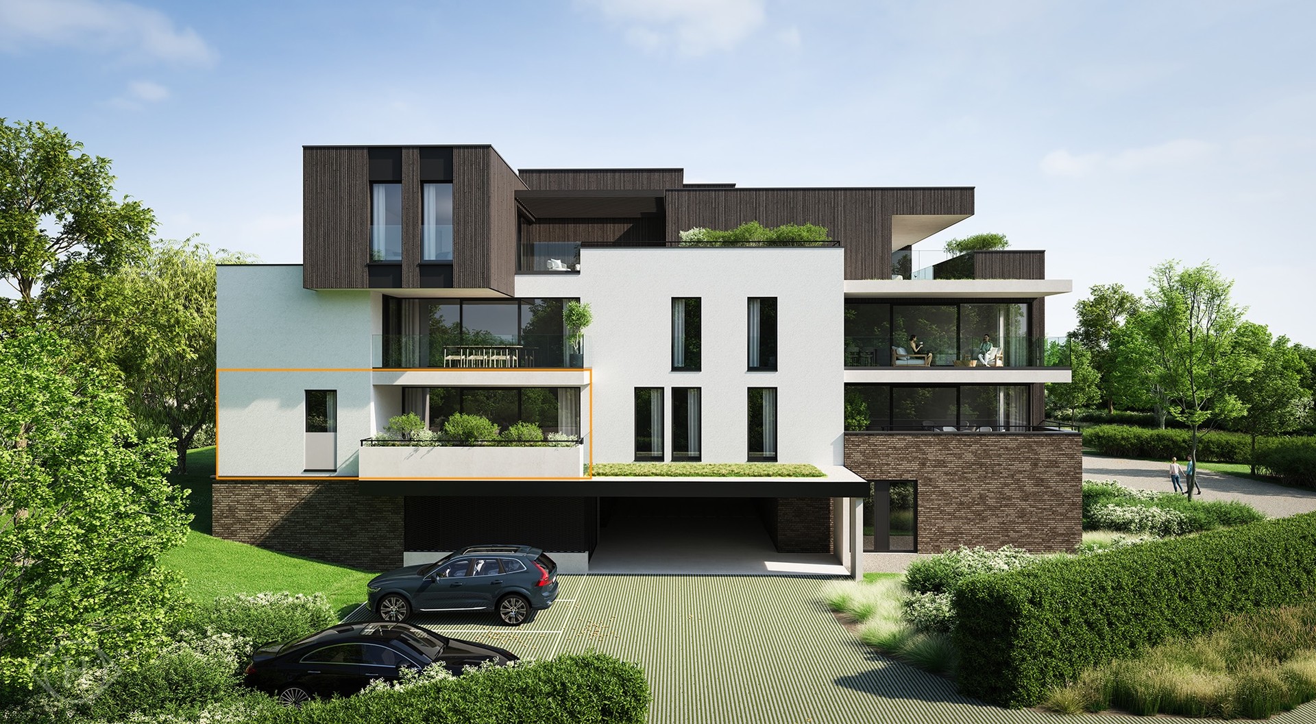 Ruim appartement 2 slpk met prachtig terras