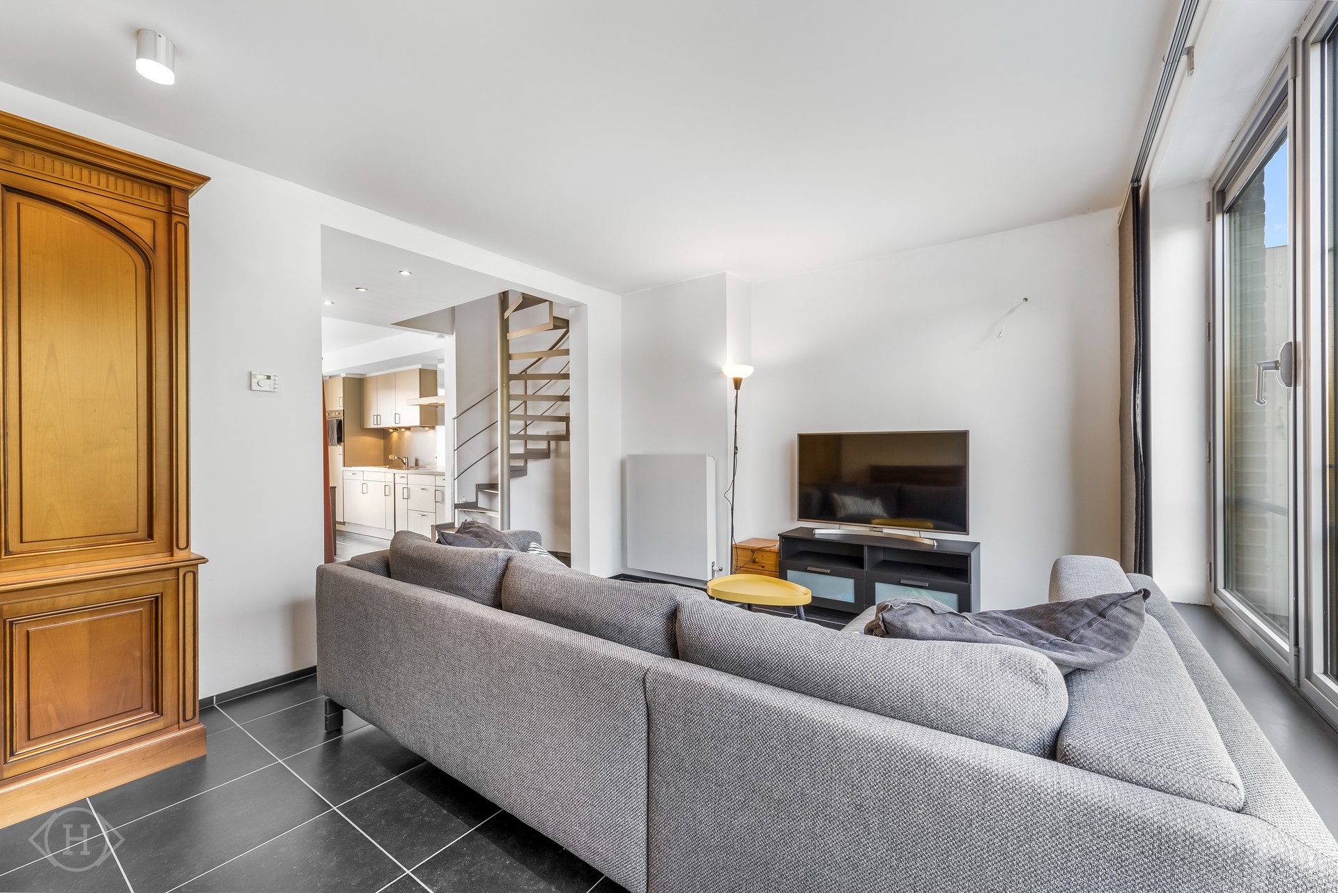Ruim duplexappartement met zonnige leefruimte in Heverlee