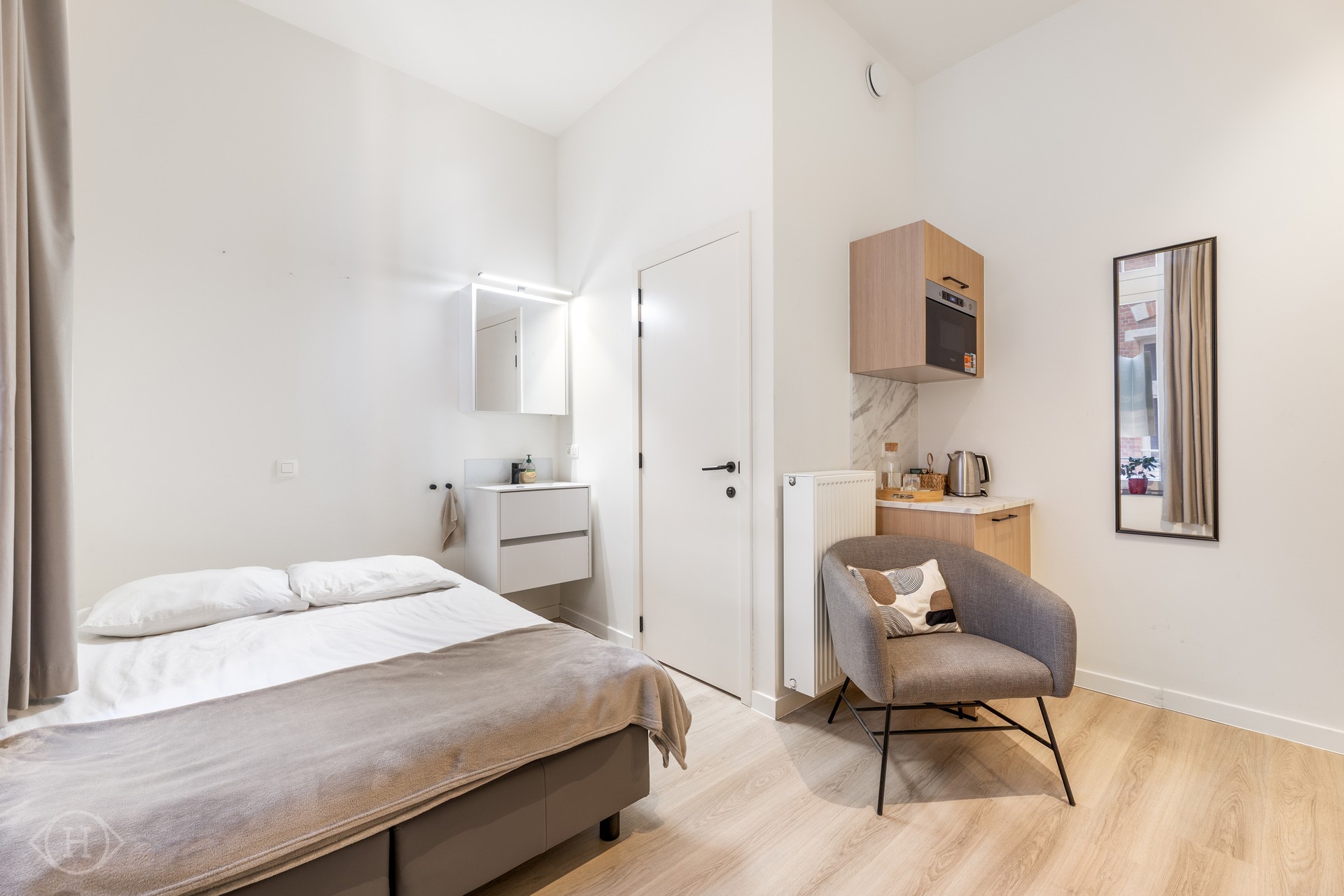 Moderne studentenkamer op toplocatie in Leuven