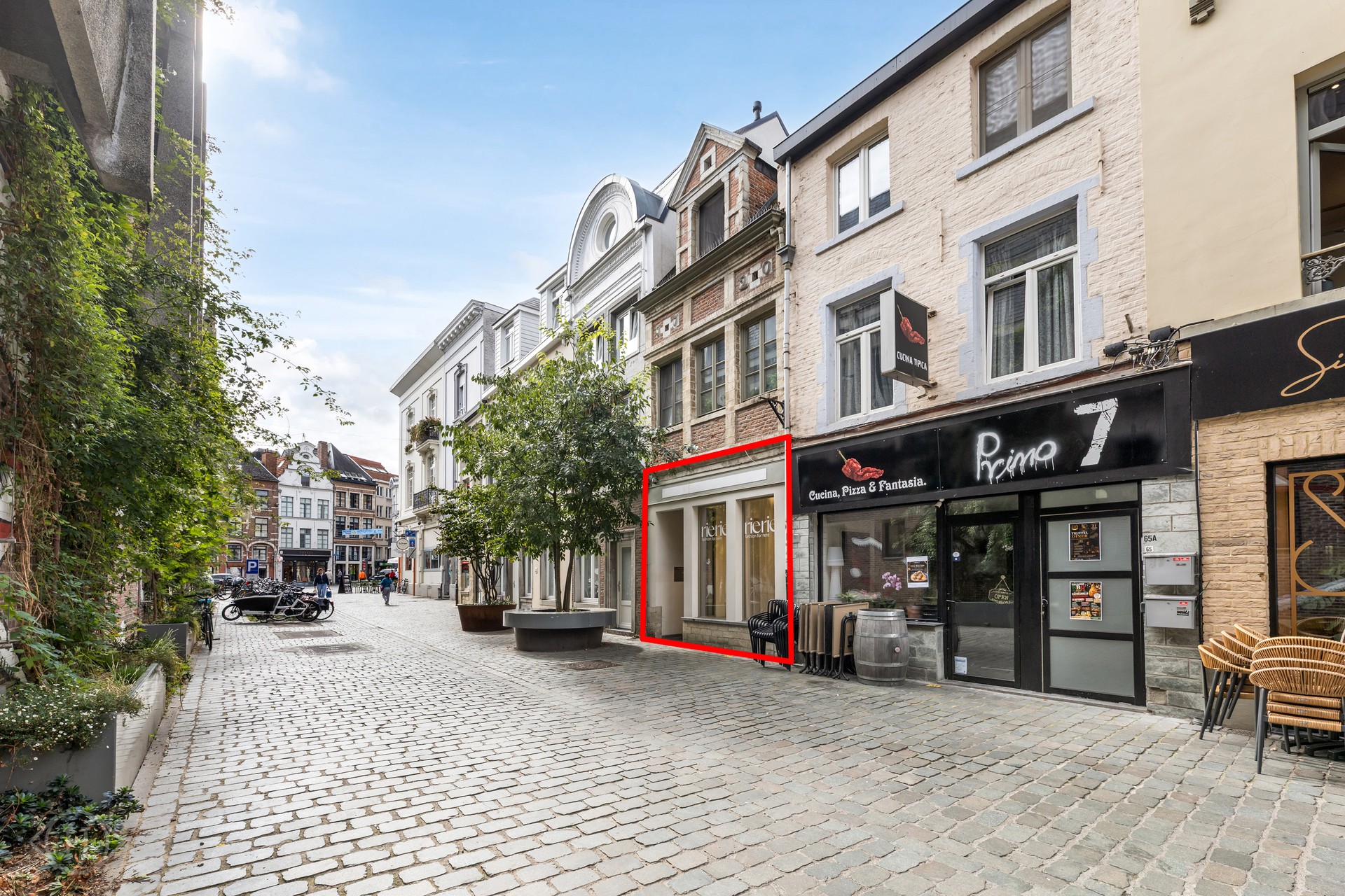Handelspand op toplocatie in de Mechelsestraat