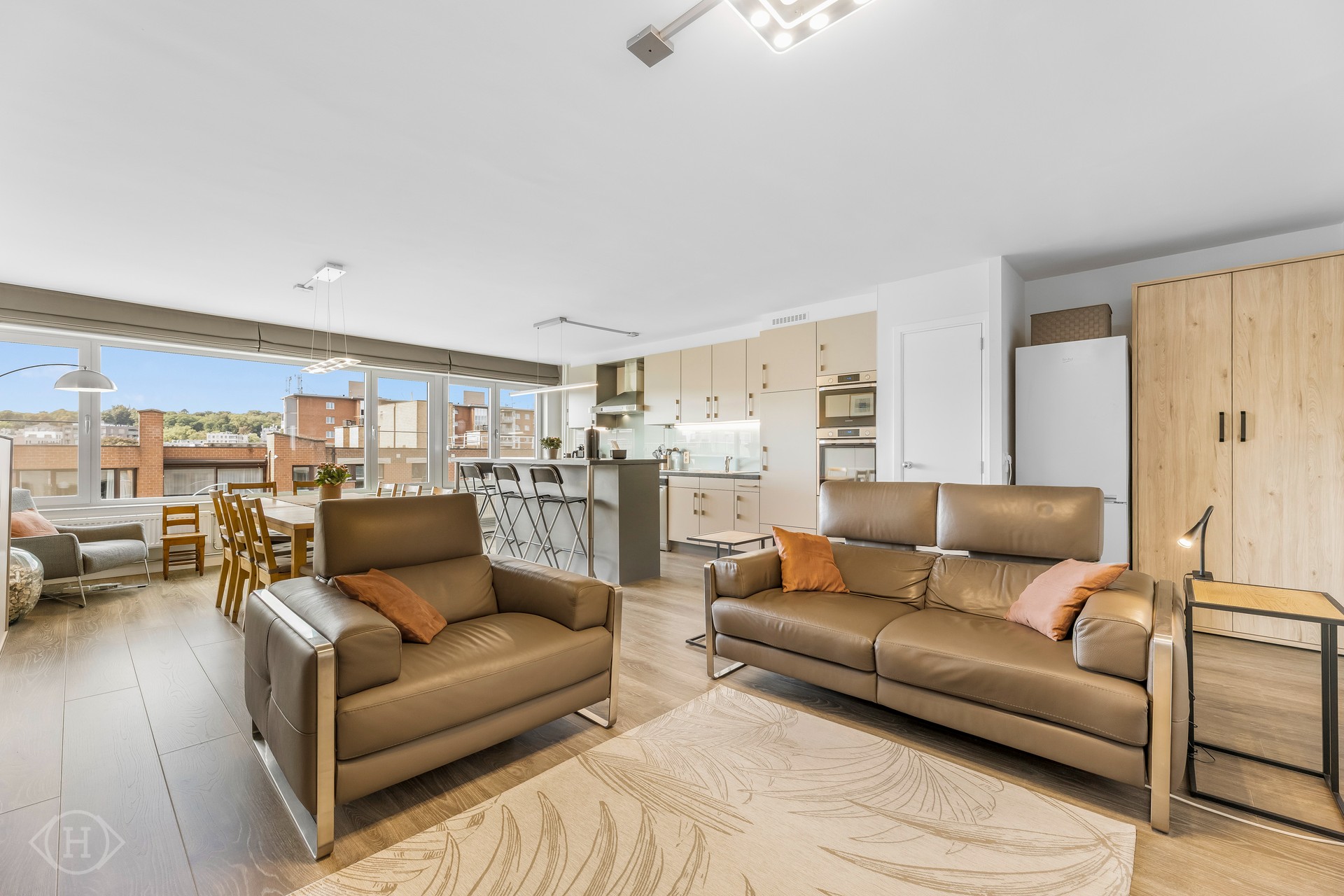 3-slpk appartement met panoramisch uitzicht en EPC A