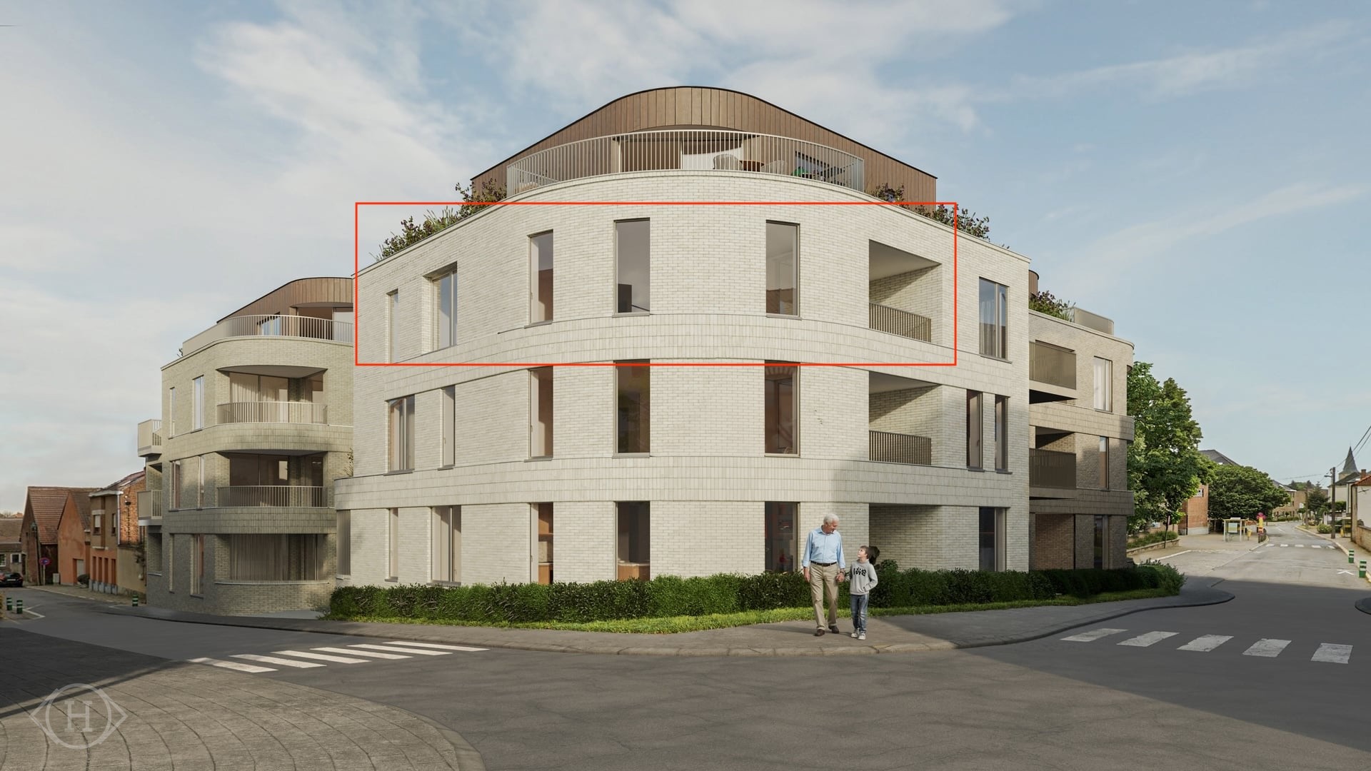 Uniek 3-slaapkamerappartement oostgericht terras