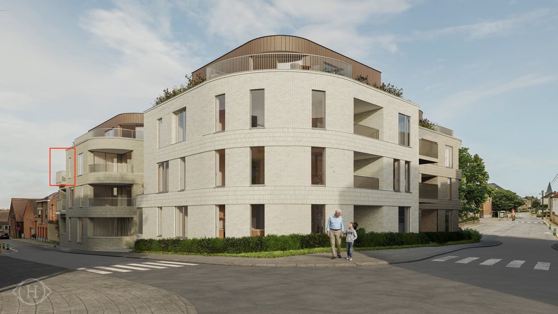 prachtig appartement 1slpk en west-gericht terras